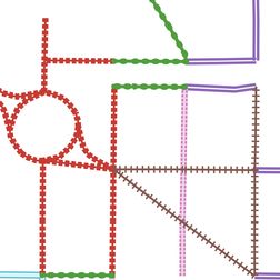 Wireframe of homepage, highest information density
